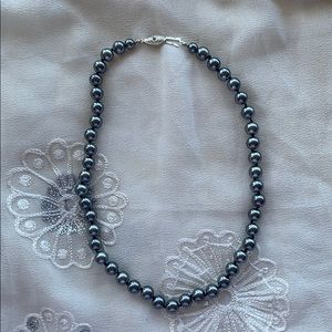 Grey Pearl Necklace
